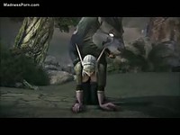 Sexy animated blonde toon slut beast fucked in this animation flick