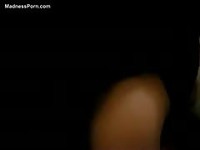Happy boyfriend gets turned on watching his young girlfriend creampied by an animal