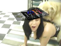 BFI Beastiality - Voluptuous all natural brunette MILF getting slammed by a big dog
