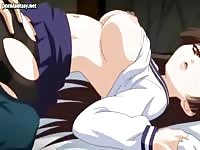 Sensational animation movie featuring high-quality creative cartoons enjoying a threesome fuck