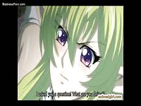 Blonde innocent looking cartoon teenage whore blasted with a hot cumshot in this animated vid