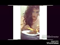 Extreme shemale scatqueenleila scat breakfast