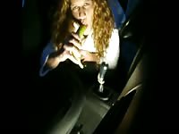 Curious dude puts his mouth to work in this bestiality sex video as he sucks off his large K9
