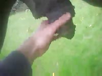 Je branle un cheval