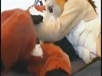 The lion the fox Gaybeast.com - Zoophilia Man