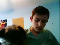 Young guy gets licked Gaybeast - Zoophilia Porn and Man