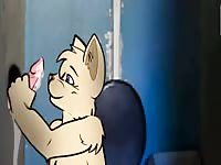 Public bathroom yiff Gaybeast - Zoophilia Man