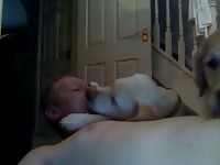 Lick and kiss