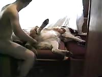 Man fuck dog