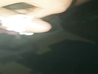 Cumming with tension stretcher on