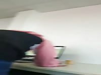 German candid ass