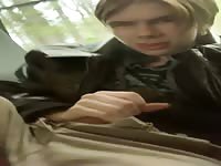 teen jerks on school bus