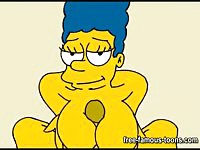 Marge Simpson hentai MILF