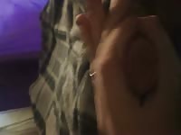 jerking my cock :3