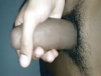  Teen boy plays with dick