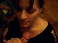 Milf sucking my dick