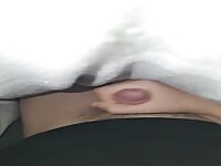 Young teen jerking off